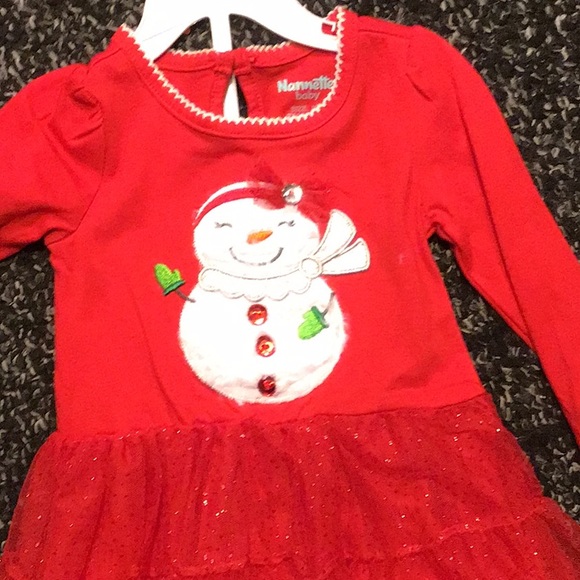 Nanette Baby Other - Adorable Christmas snowman 2 piece outfit 18mo